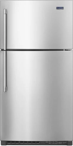 Maytag® 33 In. 21.2 Cu. Ft. Fingerprint Resistant Stainless Steel Top Freezer Refrigerator -Professional Kitchen Appliance Store 6f1b5170 e054 45a9 8f99 5c867e482514