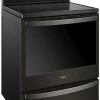 Whirlpool® 30" Fingerprint Resistant Black Stainless Steel Freestanding Electric Range -Professional Kitchen Appliance Store 7380e81b 4b01 4fb4 a86b c40bbcb76279