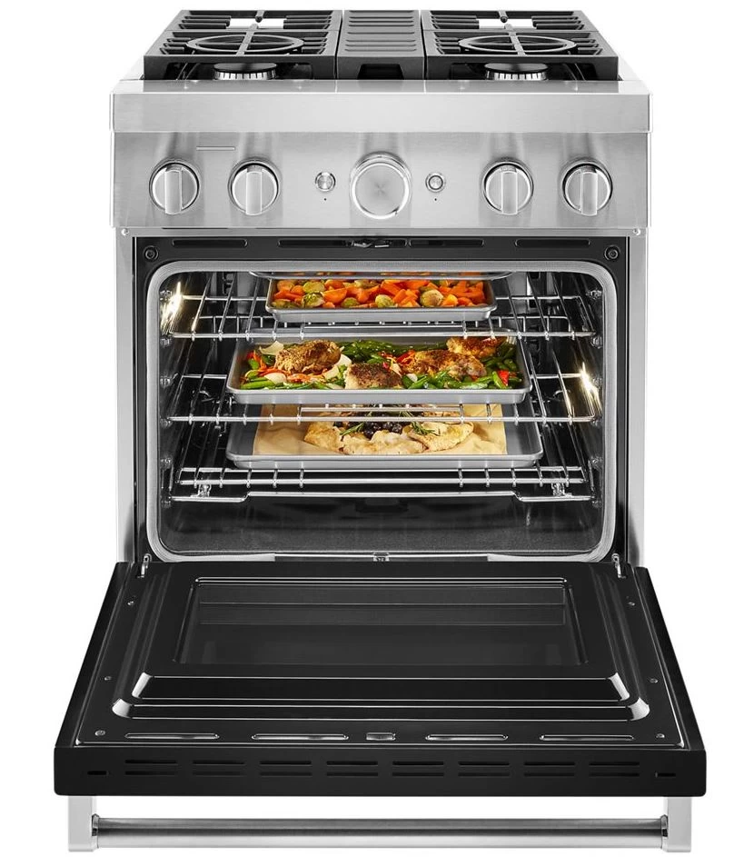 KitchenAid® 30" Imperial Black Commercial-Style Free Standing Dual Fuel Range 8 KitchenAid® 30" Imperial Black Commercial-Style Free Standing Dual Fuel Range - Image 6