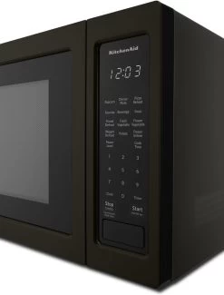 KitchenAid® 1.6 Cu. Ft. Black Stainless Steel With PrintShield™ Finish Countertop Microwave -Professional Kitchen Appliance Store 77869716 4fab 44c9 a430 ee810f4189ae