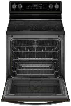 Whirlpool® 30" Fingerprint Resistant Black Stainless Steel Freestanding Electric Range -Professional Kitchen Appliance Store 779c16c3 98e5 4b97 8d8d fd7ad58c0d9c
