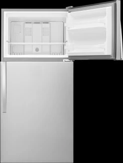Whirlpool® 30 In. 18.3 Cu. Ft. Monochromatic Stainless Steel Top Freezer Refrigerator -Professional Kitchen Appliance Store 7a02a246 686a 4906 a3dc 6ea6dd72e72a