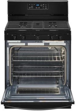 Whirlpool® 30" Black Free Standing Gas Range -Professional Kitchen Appliance Store 7a769a6c cba7 41d1 9c6e f74e6aa3a767