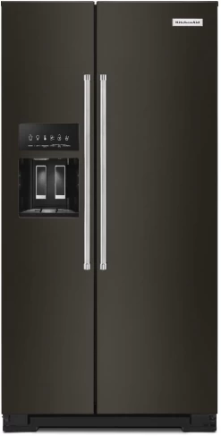 KitchenAid® 22.6 Cu. Ft. Black Stainless Steel With PrintShield™ Finish Counter-Depth Side-by-Side Refrigerator -Professional Kitchen Appliance Store 7fbfbf22 69a3 45ba 8b02 b1e9c37472a9 1