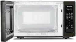 KitchenAid® 1.6 Cu. Ft. Black Stainless Steel With PrintShield™ Finish Countertop Microwave -Professional Kitchen Appliance Store 814af167 9406 4baf bd68 314c0cf6afab 1
