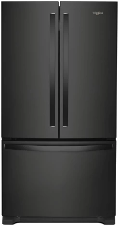 Whirlpool® 20 Cu. Ft. Wide Counter Depth French Door Refrigerator-Black -Professional Kitchen Appliance Store 8168b7ed a4cb 4f1b 8288 14cca8eb6a2b