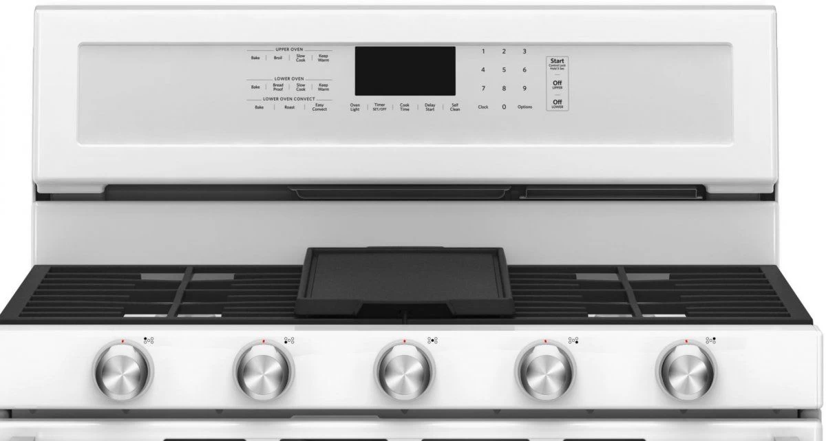 KitchenAid® 30" White Free Standing Gas Double Oven Range 3 KitchenAid® 30" White Free Standing Gas Double Oven Range