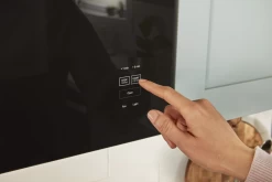 Whirlpool® 1.1 Cu. Ft. Black Over The Range Microwave -Professional Kitchen Appliance Store 823d16db bb37 4395 84b0 3d801dde563a