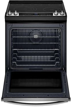 Whirlpool® 30" Fingerprint Resistant Stainless Steel Slide-In Electric Range With 7-in-1 Air Fry Oven -Professional Kitchen Appliance Store 8293568b 7299 40e6 8c6a 512603bf7848