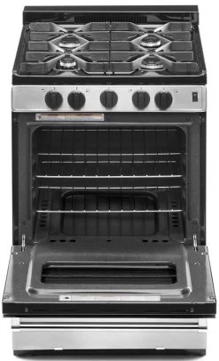 Whirlpool® 24" Stainless Steel Free Standing Gas Range -Professional Kitchen Appliance Store 82e62888 4dbf 498d bbe9 aefe14674619