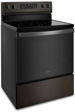 Whirlpool® 30" Black Stainless Freestanding Electric Range With 5-in-1 Air Fry Oven -Professional Kitchen Appliance Store 852489db b38d 45d7 ad1f a8d5c81e42a2