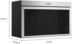 Maytag® 1.1 Cu. Ft. Fingerprint Resistant Stainless Steel Over The Range Microwave 19 Maytag® 1.1 Cu. Ft. Fingerprint Resistant Stainless Steel Over The Range Microwave -Professional Kitchen Appliance Store 85f6a56c eec0 41ed 801c af1aa030f458