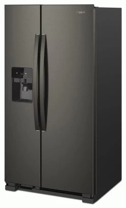 Whirlpool® 24.6 Cu. Ft. Fingerprint Resistant Stainless Steel Side-by-Side Refrigerator