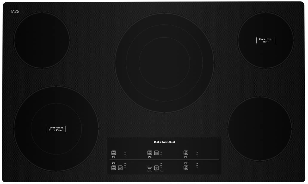 KitchenAid® 36" Black Electric Cooktop 4 KitchenAid® 36" Black Electric Cooktop - Image 2