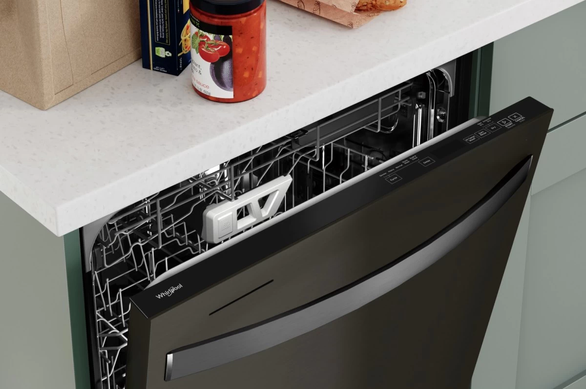 Whirlpool® 24" Fingerprint Resistant Black Stainless Steel Built In Dishwasher 10 Whirlpool® 24" Fingerprint Resistant Black Stainless Steel Built In Dishwasher - Image 8