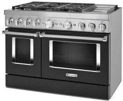 KitchenAid® 48" Imperial Black Commercial-Style Free Standing Dual Fuel Range With Griddle 9 KitchenAid® 48" Imperial Black Commercial-Style Free Standing Dual Fuel Range With Griddle -Professional Kitchen Appliance Store 8cb905d2 b09e 4896 a239 a4fa27132ef2