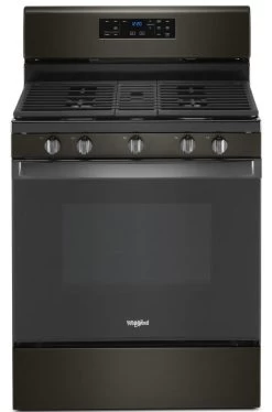 Whirlpool® 30" Fingerprint Resistant Stainless Steel Free Standing Gas Range -Professional Kitchen Appliance Store 8dfa6118 950b 40b3 a14f 4ce259823af9 1
