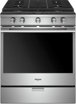 Whirlpool® 30" Fingerprint Resistant Stainless Steel Slide In Gas Range -Professional Kitchen Appliance Store 90d2cb16 7304 40ab be49 b20fa3879a64