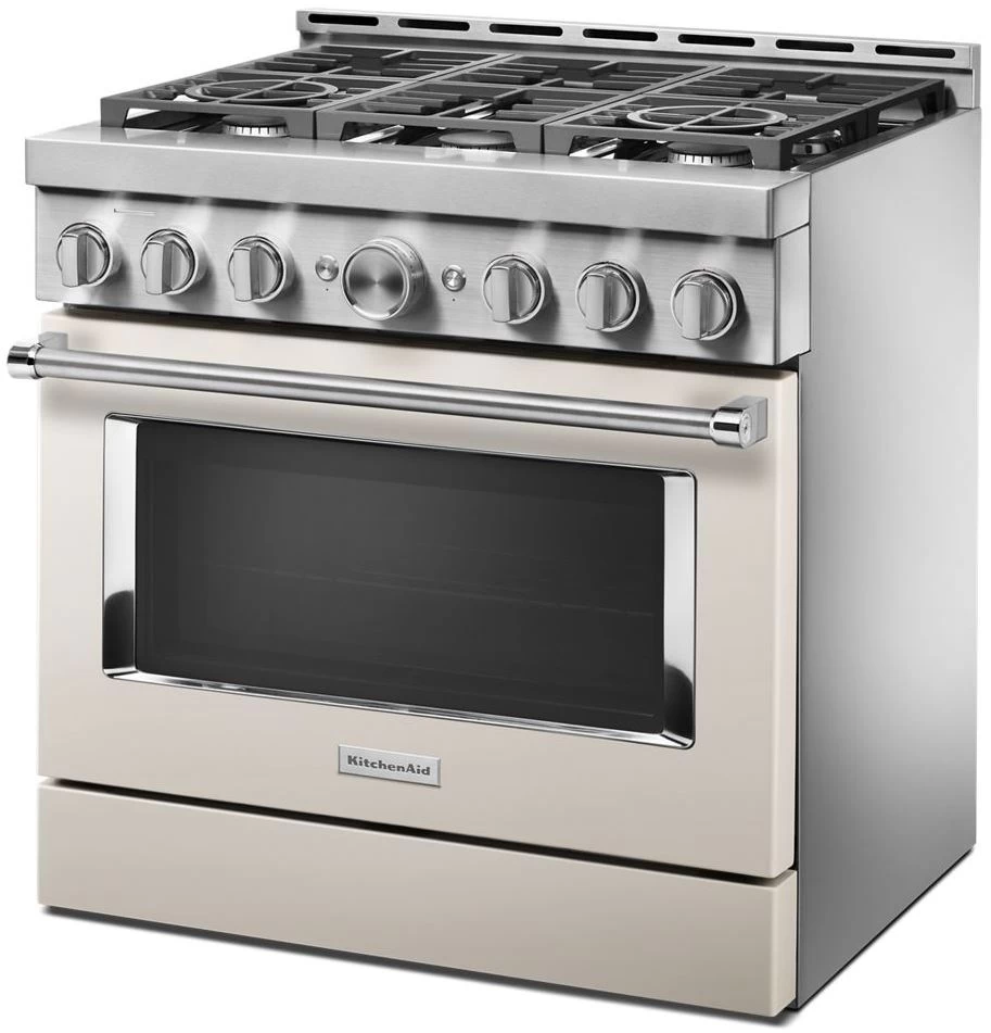 KitchenAid® 36" Milkshake Smart Commercial-Style Gas Range 4 KitchenAid® 36" Milkshake Smart Commercial-Style Gas Range - Image 2
