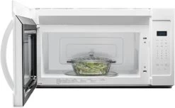Whirlpool® 1.7 Cu. Ft. White Over The Range Microwave -Professional Kitchen Appliance Store 92a39d46 b31a 4402 aa34 8ea9a3490545
