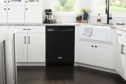 Maytag® 24" Black Front Control Built In Dishwasher