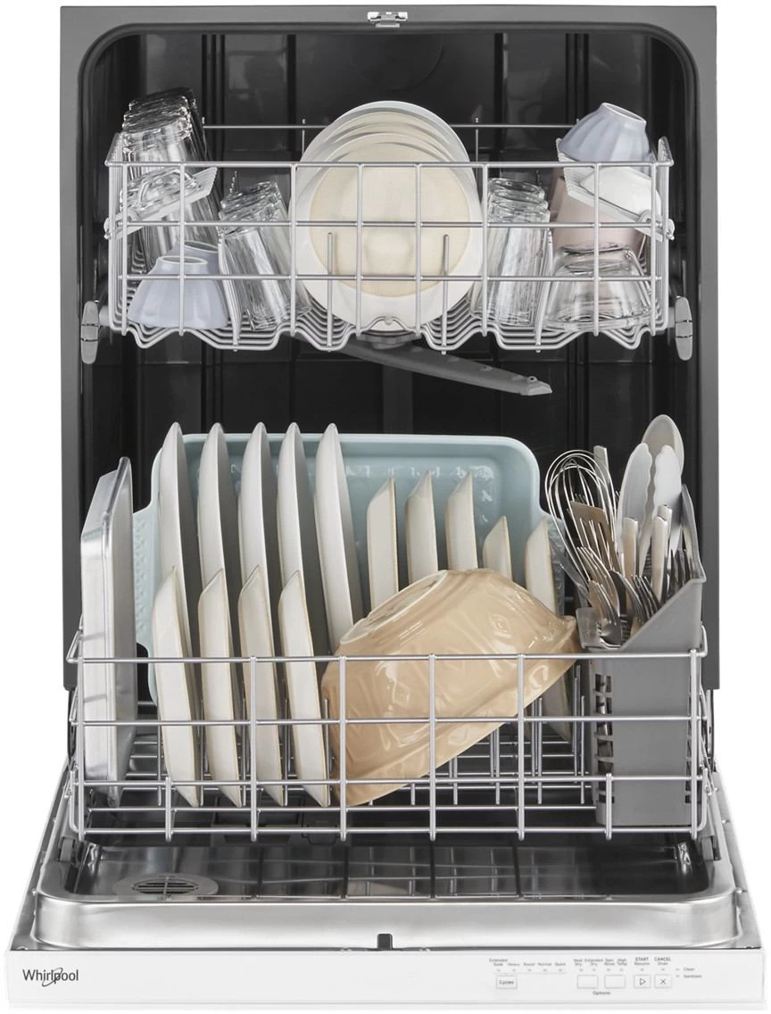 Whirlpool® 24" White Built In Dishwasher 4 Whirlpool® 24" White Built In Dishwasher - Image 2