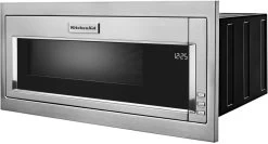 KitchenAid® 1.1 Cu. Ft. Stainless Steel Built In Microwave -Professional Kitchen Appliance Store 96ad4470 648c 4ee0 8340 3a0a2bfd47eb