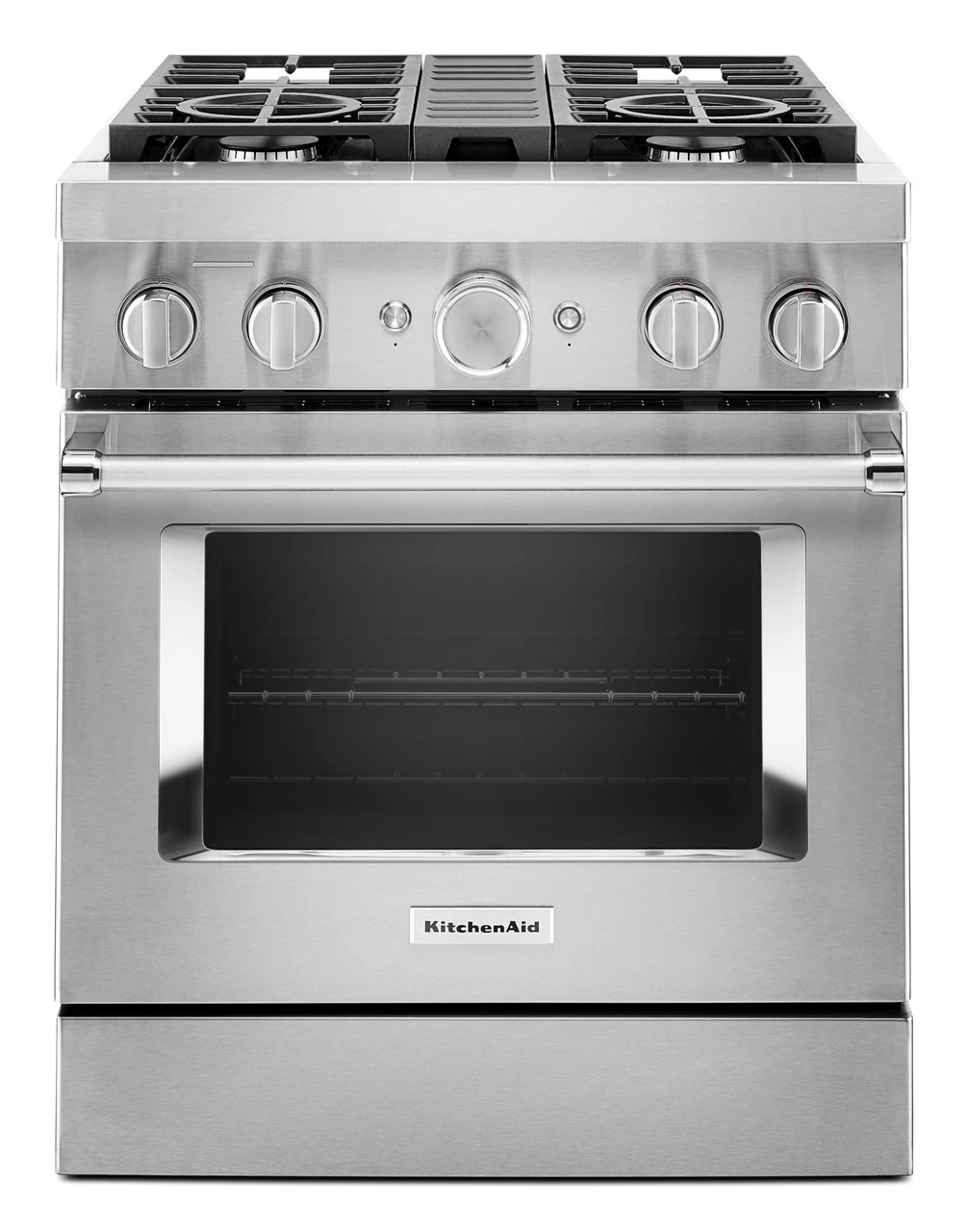 KitchenAid® 30" Stainless Steel Commercial-Style Free Standing Dual Fuel Range 4 KitchenAid® 30" Stainless Steel Commercial-Style Free Standing Dual Fuel Range - Image 2