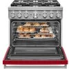 KitchenAid® 36" Passion Red Commercial-Style Free Standing Dual Fuel Range 1 KitchenAid® 36" Passion Red Commercial-Style Free Standing Dual Fuel Range -Professional Kitchen Appliance Store 99a6c007 082c 4340 b91a 788cdc435d1e