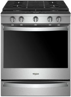 Whirlpool® 30" Fingerprint-Resistant Stainless Steel Smart Slide-In Gas Range -Professional Kitchen Appliance Store 9d3e586e b9a6 4a0b b521 c212dd91dce3
