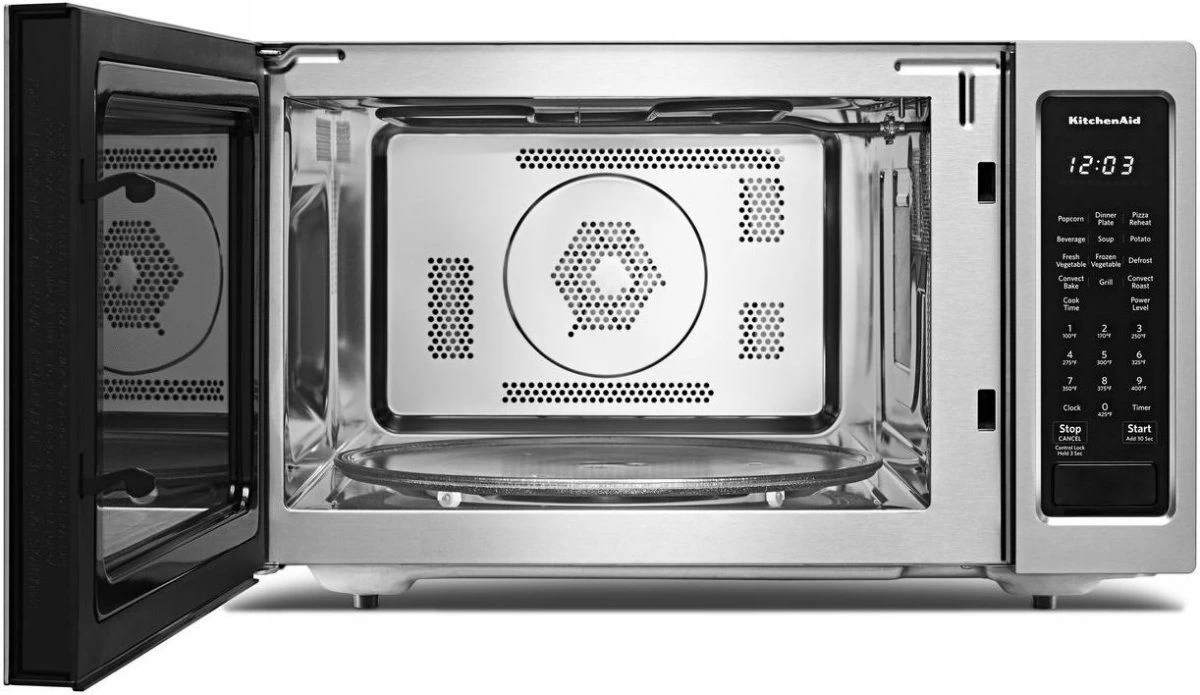 KitchenAid® 1.5 Cu. Ft. Stainless Steel Countertop Convection Microwave 12 KitchenAid® 1.5 Cu. Ft. Stainless Steel Countertop Convection Microwave - Image 10