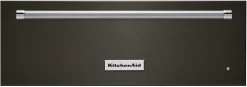 KitchenAid® 27" PrintShield™ Black Stainless Slow Cook Warming Drawer