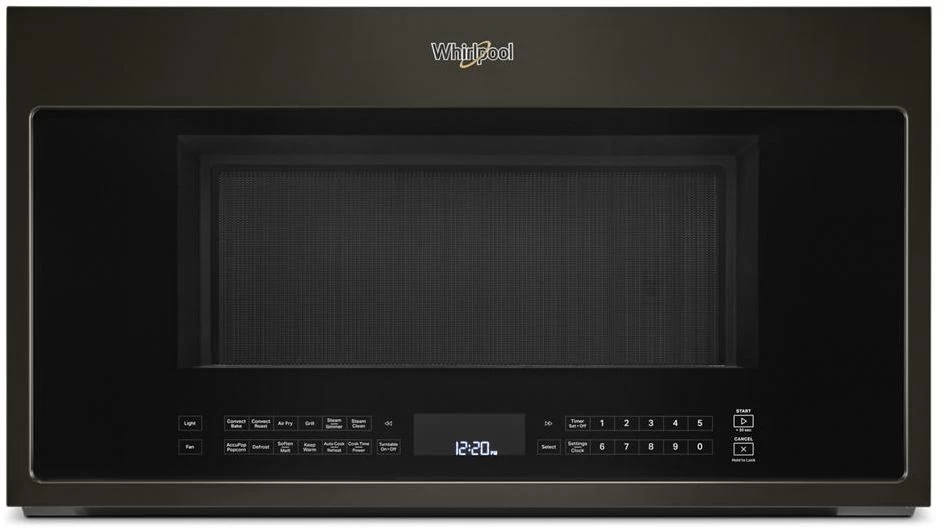 Whirlpool® 1.9 Cu. Ft. FingerPrint Resistant Black Stainless Steel Over The Range Microwave 4 Whirlpool® 1.9 Cu. Ft. FingerPrint Resistant Black Stainless Steel Over The Range Microwave - Image 2