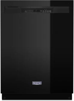 Maytag® 24" Black Front Control Built In Dishwasher -Professional Kitchen Appliance Store a88bf980 0fbf 4f8b 8164 e6d443406019