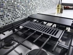 KitchenAid® 30" Stainless Steel Downdraft Slide In Dual Fuel Range