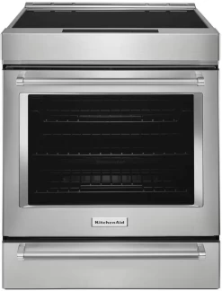 KitchenAid® 30" Stainless Steel Slide In Induction Range