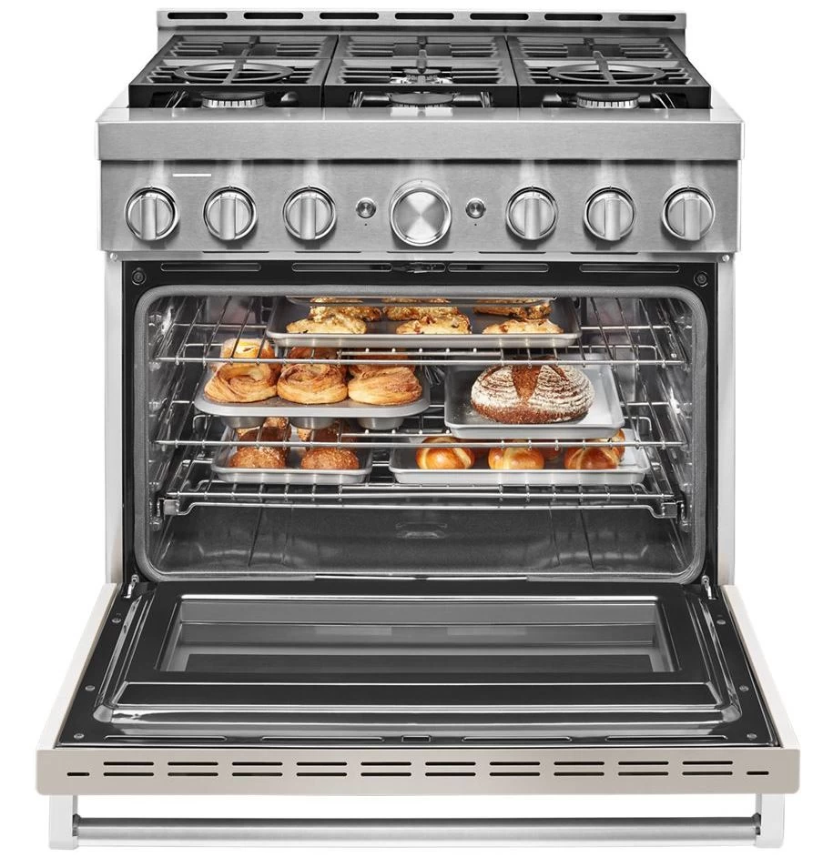 KitchenAid® 36" Milkshake Smart Commercial-Style Gas Range 8 KitchenAid® 36" Milkshake Smart Commercial-Style Gas Range - Image 6