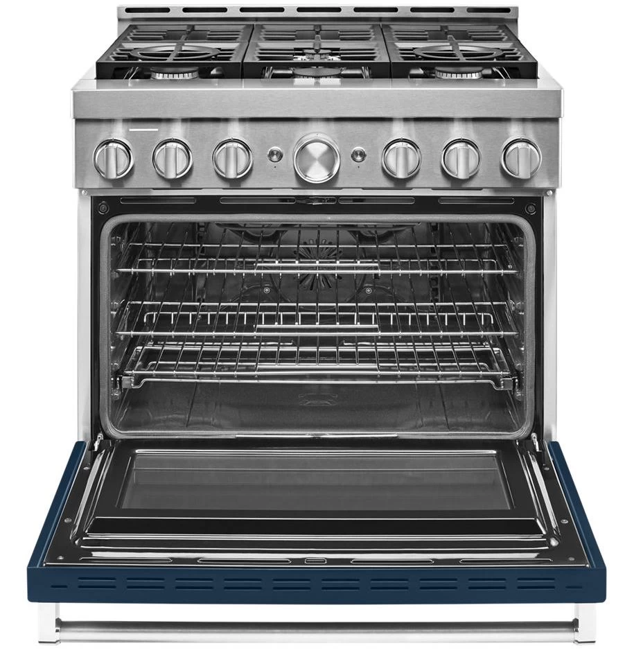 KitchenAid® 36" Ink Blue Smart Commercial-Style Gas Range 5 KitchenAid® 36" Ink Blue Smart Commercial-Style Gas Range - Image 3