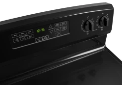Amana® 29.88" Black Free Standing Electric Range -Professional Kitchen Appliance Store aer6603sfb5