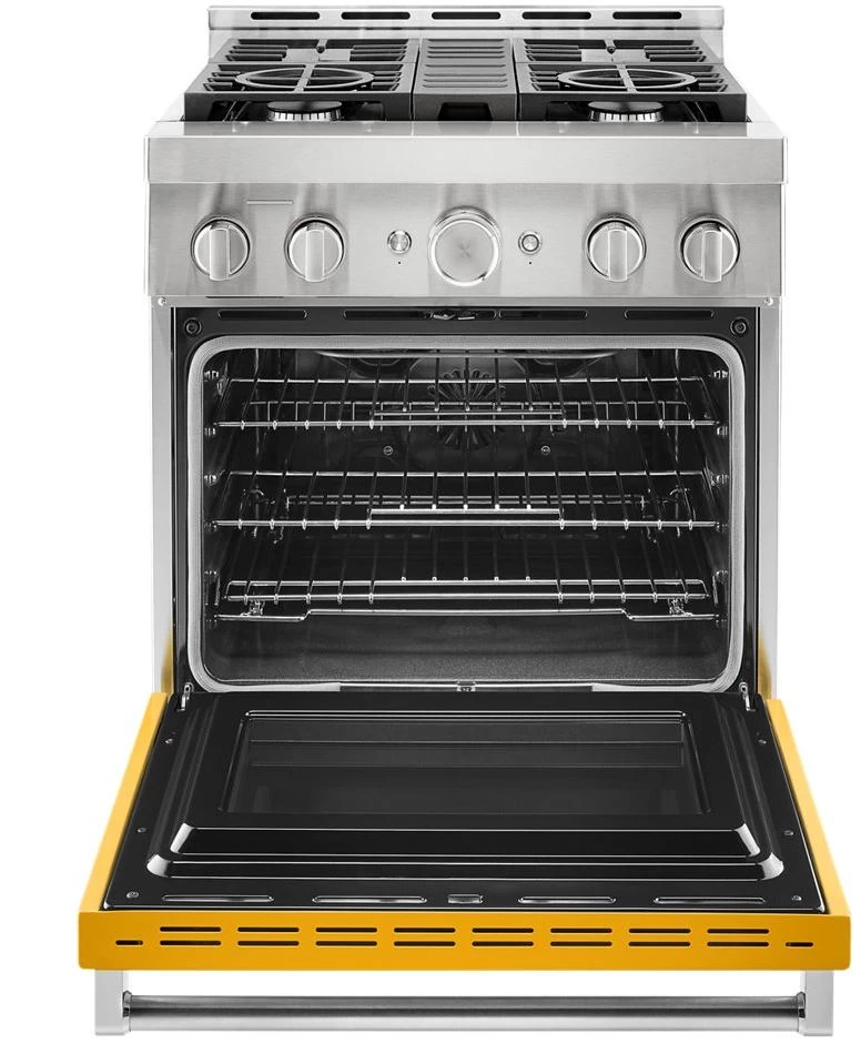 KitchenAid® 30" Yellow Pepper Smart Commercial-Style Gas Range 7 KitchenAid® 30" Yellow Pepper Smart Commercial-Style Gas Range - Image 5