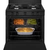 Amana® 30" Black Free Standing Gas Range -Professional Kitchen Appliance Store agr4230bab2 1