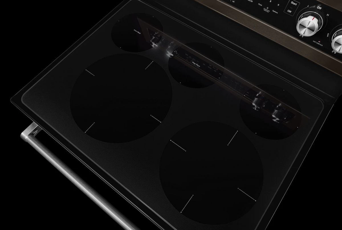 KitchenAid® 30" Black Stainless Steel With PrintShield™ Finish Free Standing Electric Convection Range 4 KitchenAid® 30" Black Stainless Steel With PrintShield™ Finish Free Standing Electric Convection Range - Image 2