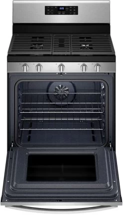 Whirlpool® 30" Stainless Steel Free Standing Gas Range -Professional Kitchen Appliance Store b2d5a658 af5c 43af bbe5 cf7e2e538904