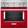 KitchenAid® 30" Passion Red Commercial-Style Free Standing Dual Fuel Range -Professional Kitchen Appliance Store b553ad25 13b5 4f5f 865c 5178a9b00fe4
