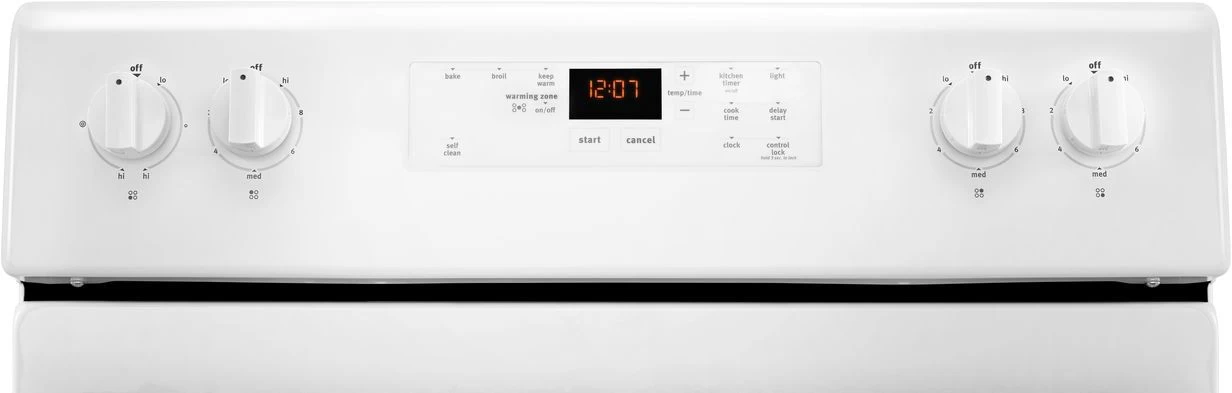 Maytag® 30" White Freestanding Electric Range 6 Maytag® 30" White Freestanding Electric Range - Image 4