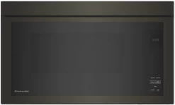 KitchenAid® 1.1 Cu. Ft. Black Stainless Steel Over The Range Microwave -Professional Kitchen Appliance Store b936ada5 2db2 4004 b61b f35aa2fa7436