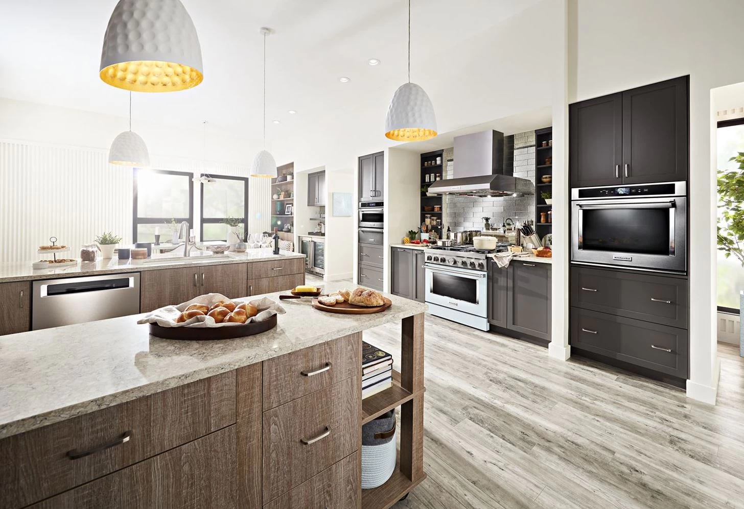 KitchenAid® 36" Misty Blue Smart Commercial-Style Gas Range 6 KitchenAid® 36" Misty Blue Smart Commercial-Style Gas Range - Image 4