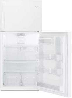 Whirlpool® 30 In. 19.2 Cu. Ft. White Top Freezer Refrigerator -Professional Kitchen Appliance Store b9851b55 2639 4275 9b98 08790e340867