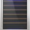 Whirlpool® 24" Black Stainless Steel Wine Cooler