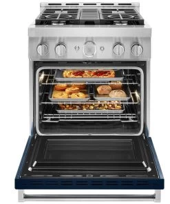 KitchenAid® 30" Ink Blue Smart Commercial-Style Gas Range 12 KitchenAid® 30" Ink Blue Smart Commercial-Style Gas Range -Professional Kitchen Appliance Store bc7ca96f f360 48ef 8be5 64533d163a4c